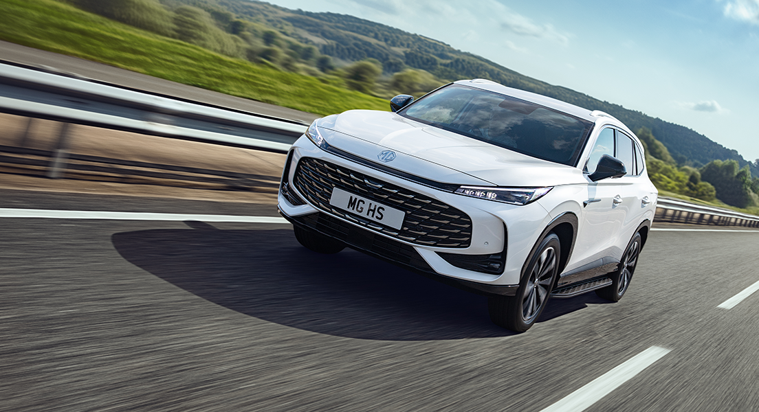 MG HS Plug-in Hybrid Exclusive available in the north west