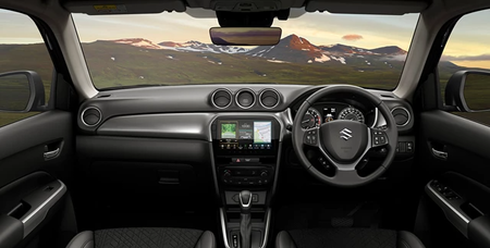 Suzuki Vitara smartphone link to infotainment system