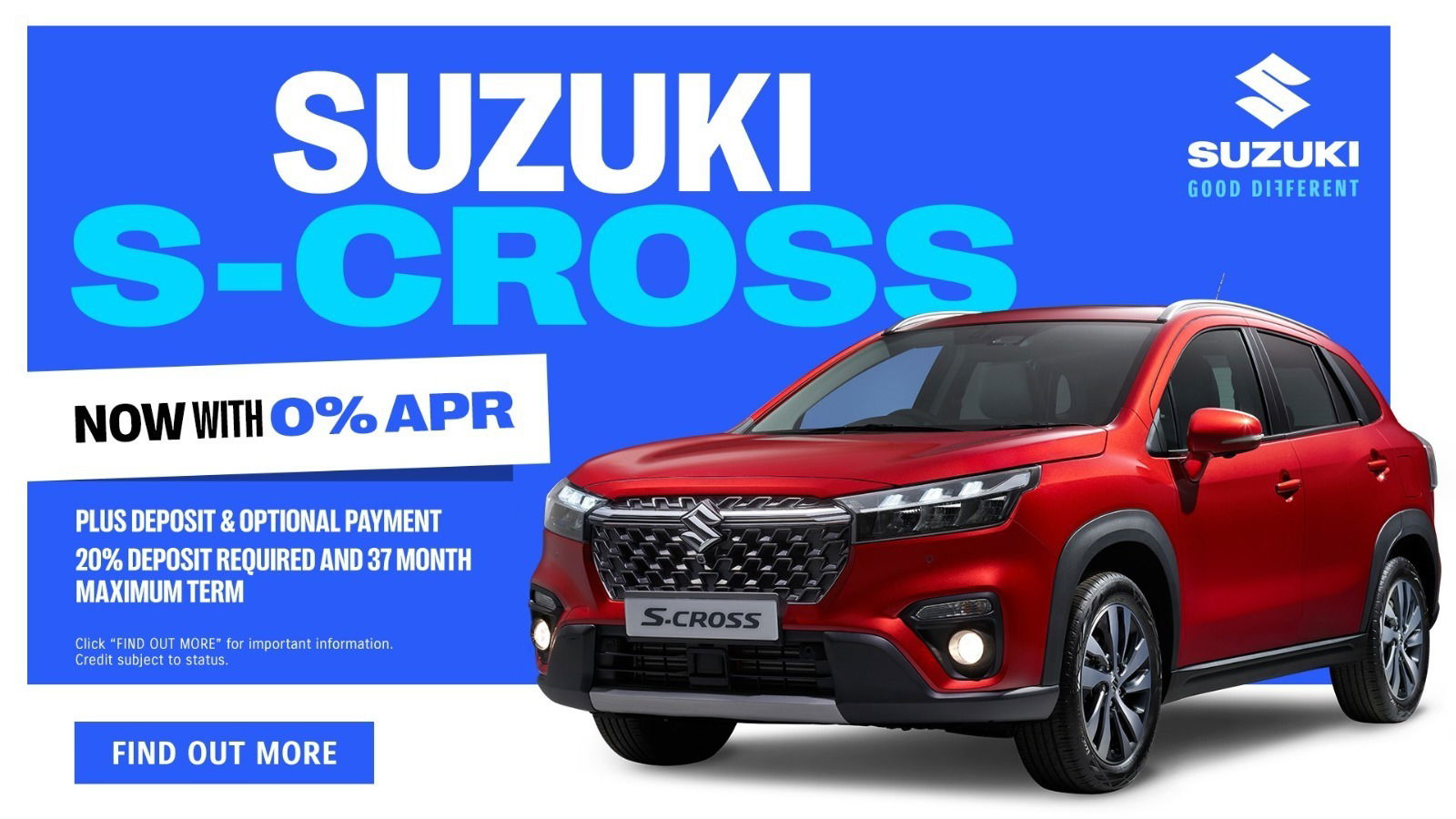 Suzuki S-Cross Available in the north west