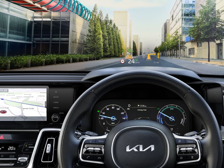 Kia Sorento Heads up display