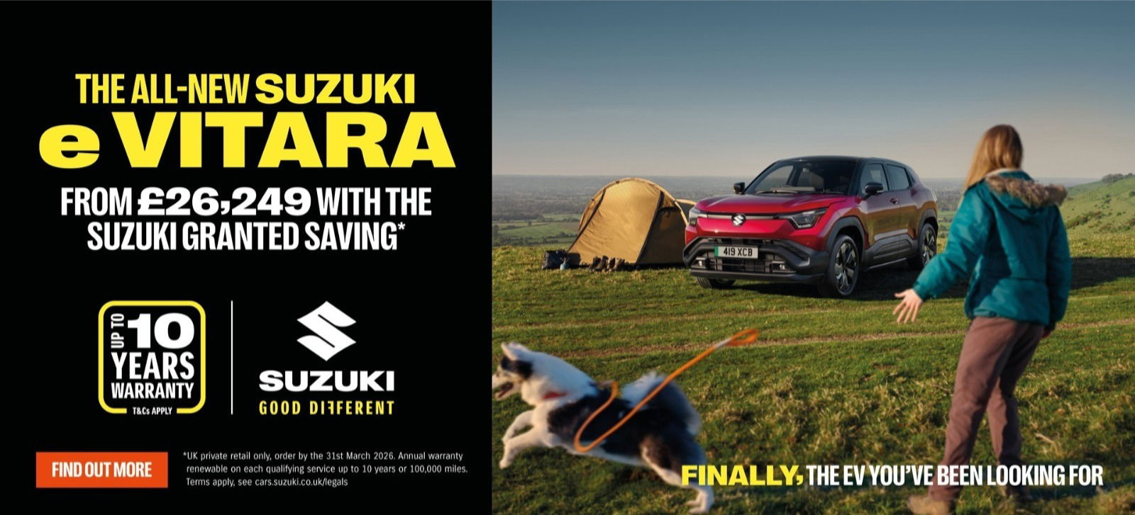 Suzuki e Vitara - Suzuki Granted saving