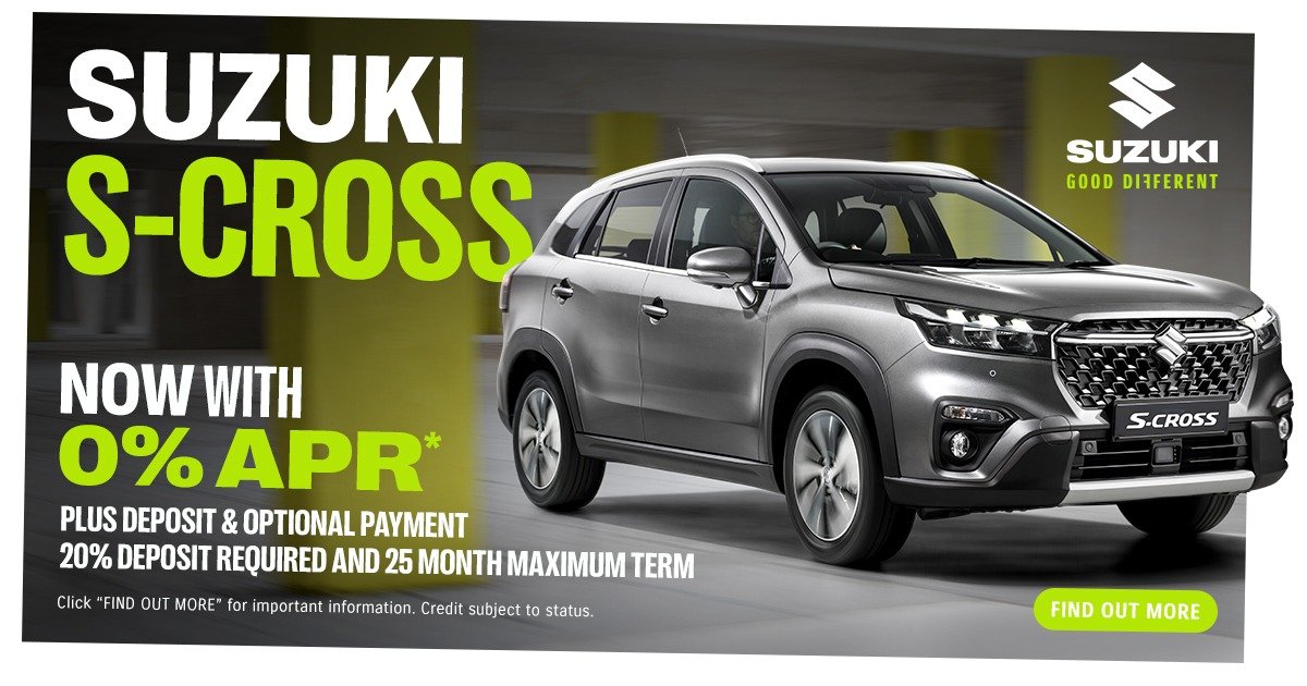 Suzuki S-Cross Available in the north west
