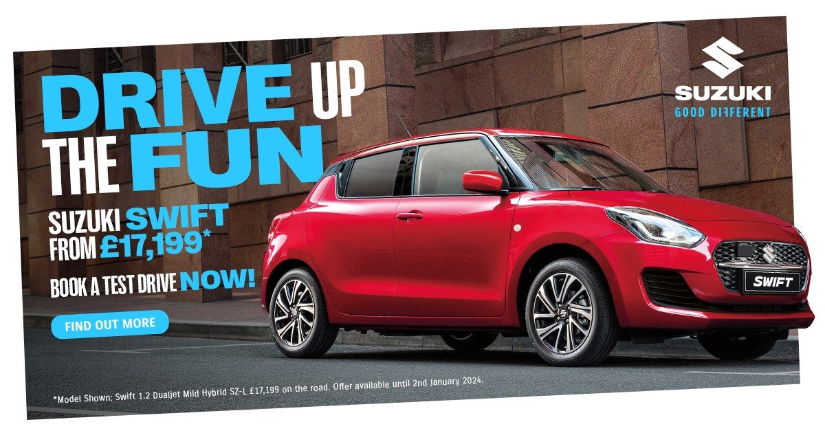 Suzuki Swift latest dealership new car offers near me in the north west