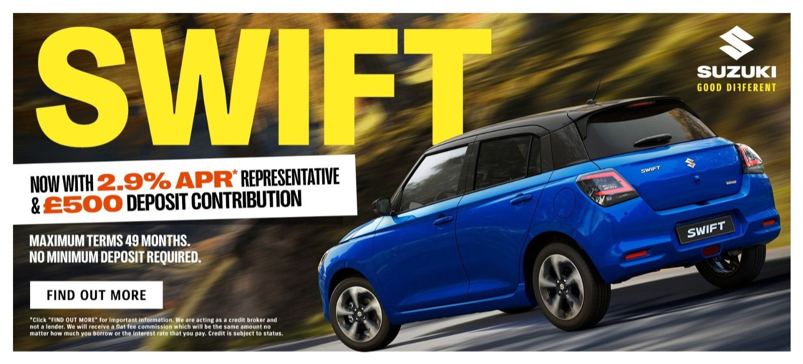 Suzuki Swift latest dealership new car offers near me in the north west