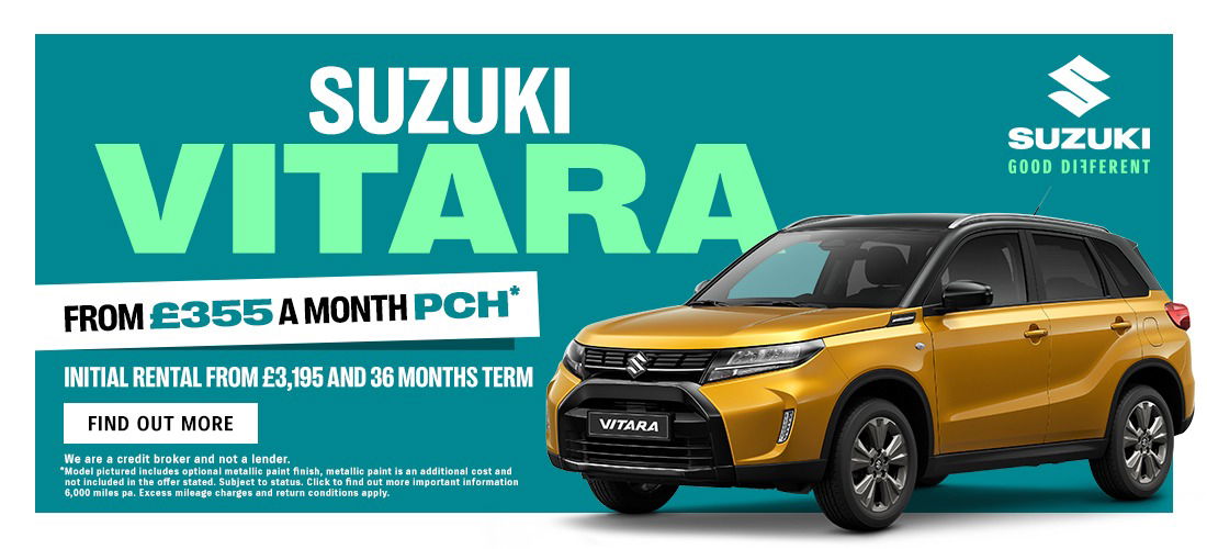 Suzuki Vitara 0% APR Offers in the north west