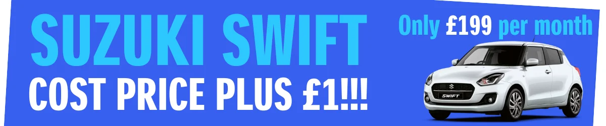 Suzuki Swift offer £199 per month