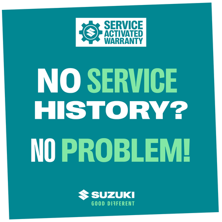 Suzuki Activated Warranty