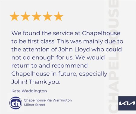 Review of Chapelhouse Kia Warrington