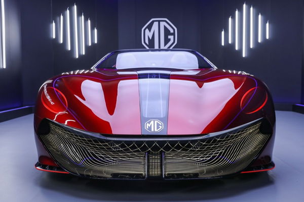 the MG Cyberster concept Design
