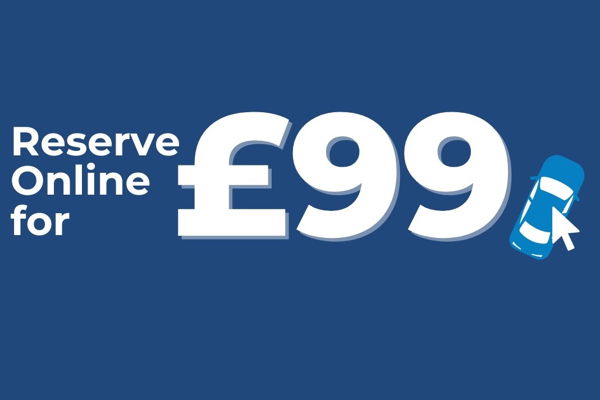 reserve online for £99