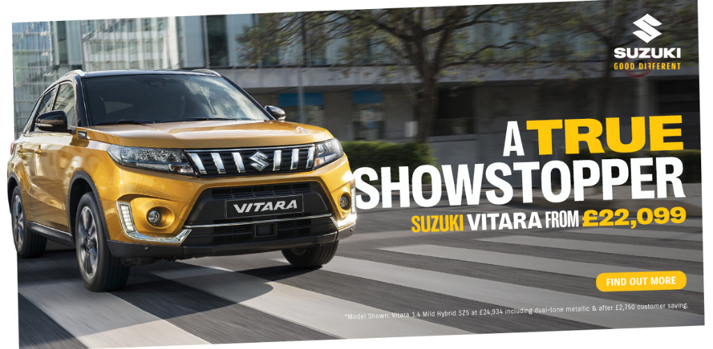 The Suzuki Vitara | Hybrid as standard at Chapelhouse