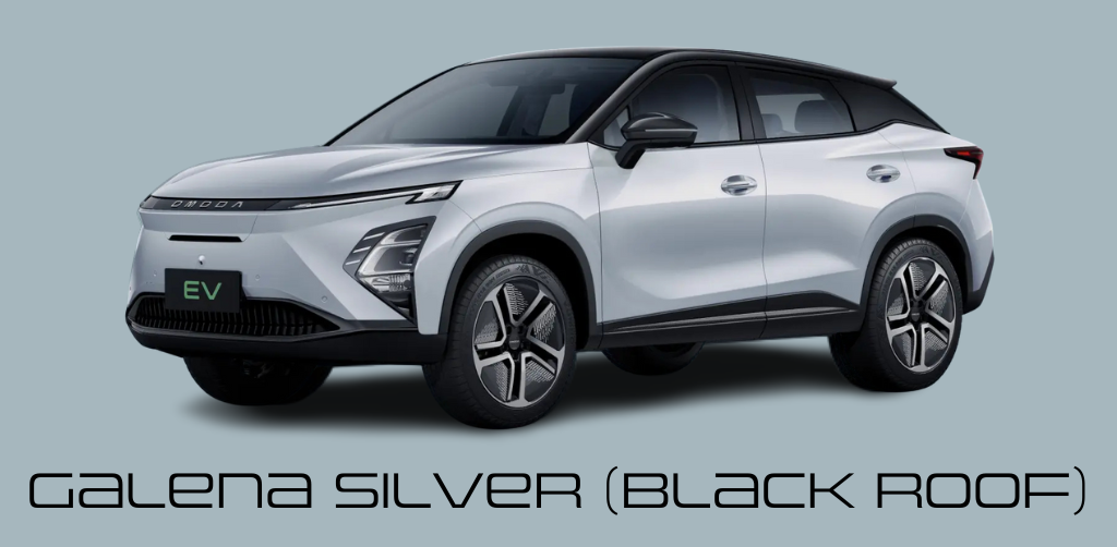 OMODA E5 Galenite Silver and Black Roof