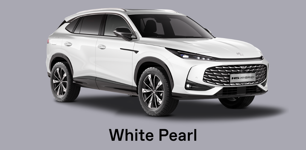 MG HS HEV White Pearl
