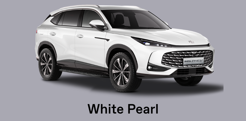 MG HS PHEV White Pearl