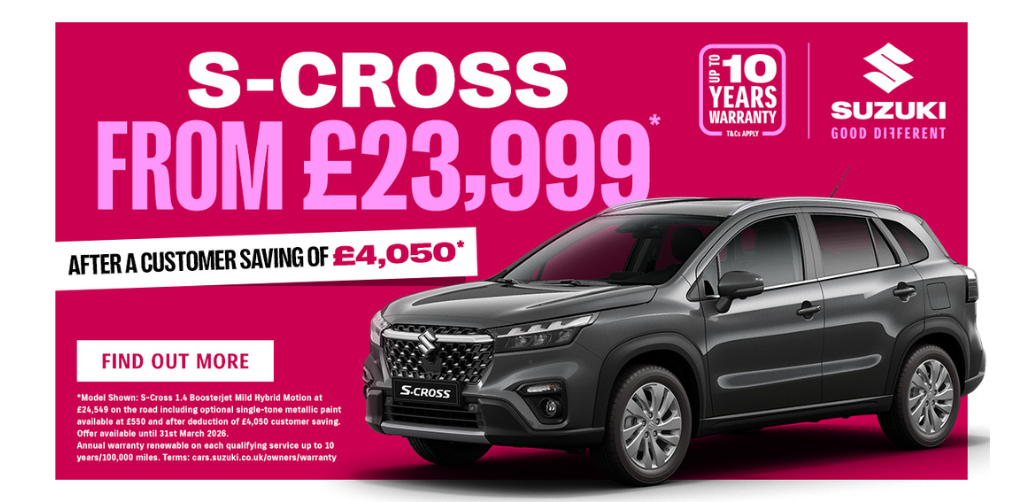 Suzuki S-Cross offer at Chapelhouse