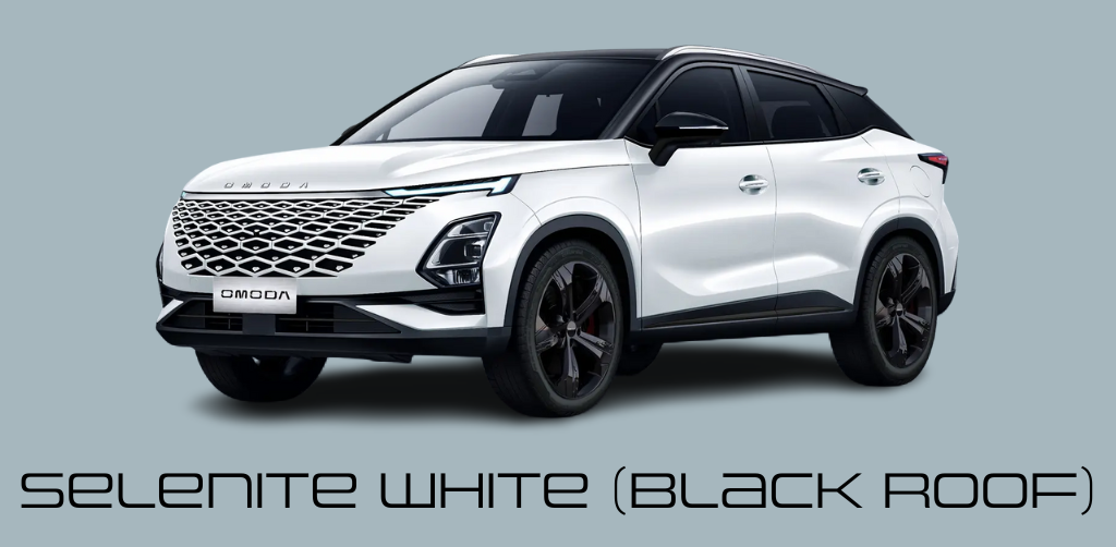 OMODA 5 Selenite White and Black Roof
