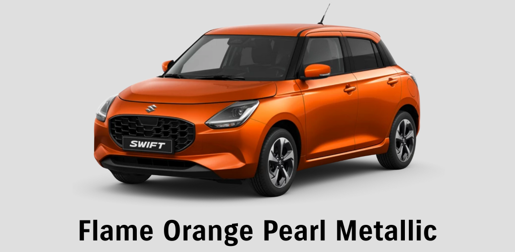 Suzuki Swift Flame Orange