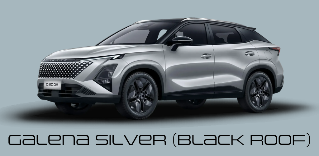 OMODA 5 SHS-H in Galena Silver Black Roof