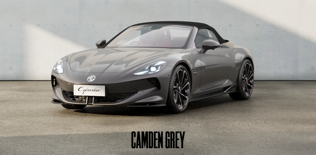 MG Cyberster in Camden Grey