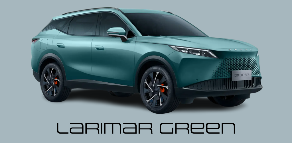 OMODA 7 Larimar Green