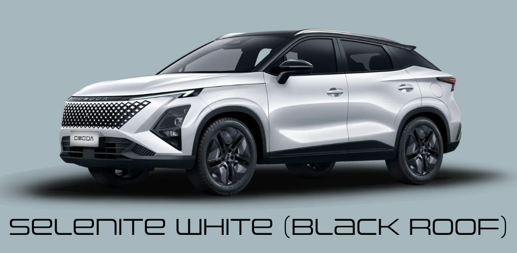 OMODA 5 SHS-H in Selenite White Black Roof