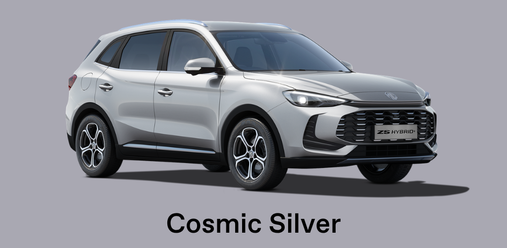 MG ZS Hybrid+ Cosmic Silver