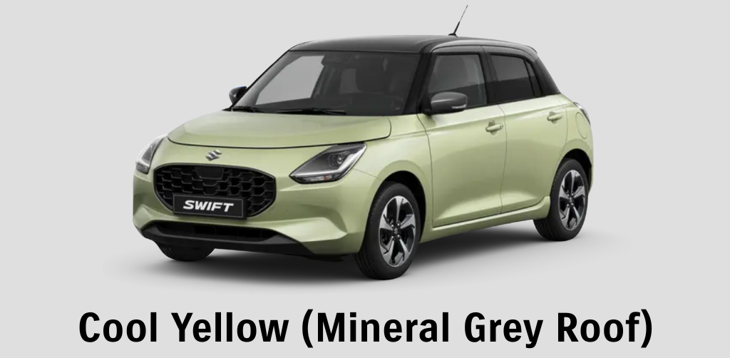 Suzuki Swift Cool Yellow/Grey