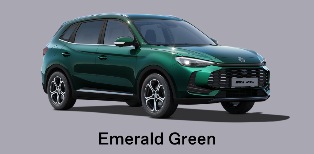 MG ZS Hybrid+ Emerald Green