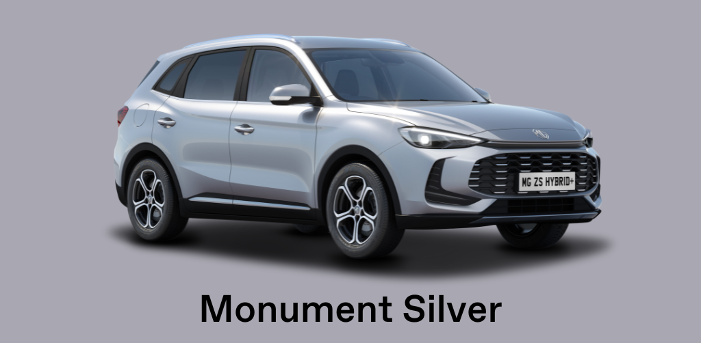MG ZS Hybrid+ Monument Silver