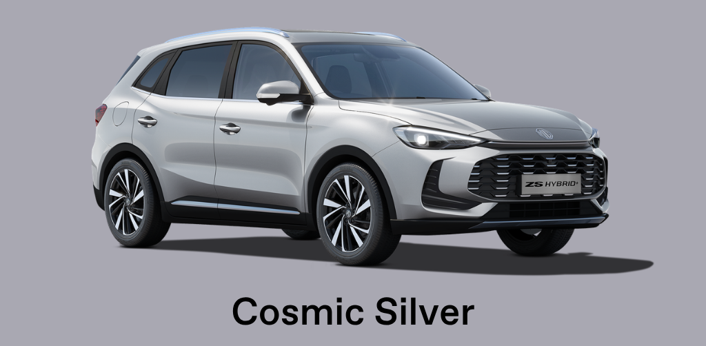 MG ZS Hybrid+ Cosmic Silver