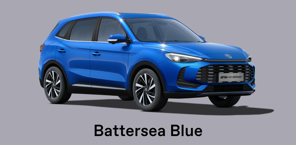 MG ZS Hybrid+ Battersea Blue