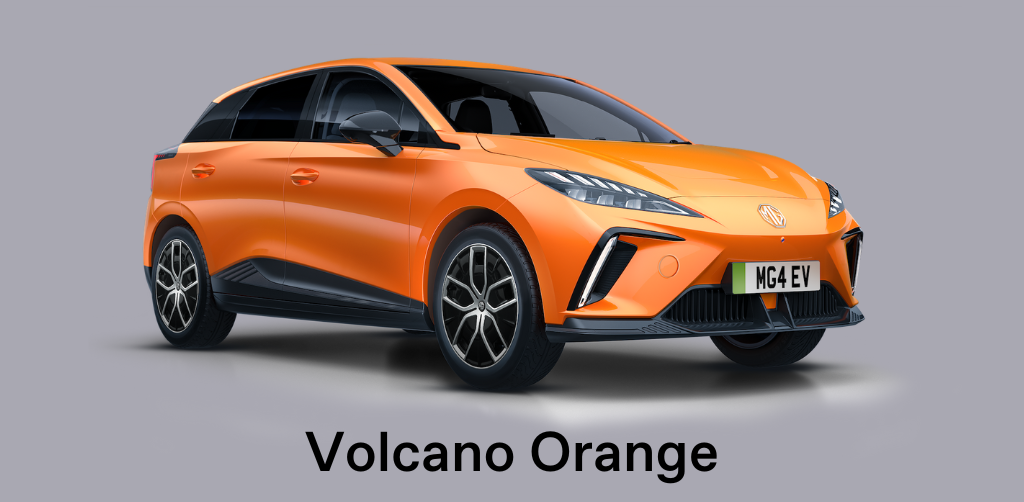 MG4 EV Volcano Orange