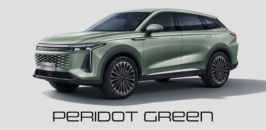 OMODA 9 Peridot Green