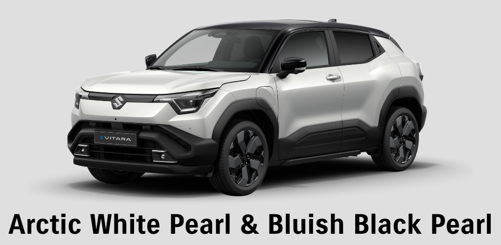 e Vitara Arctic White & Black