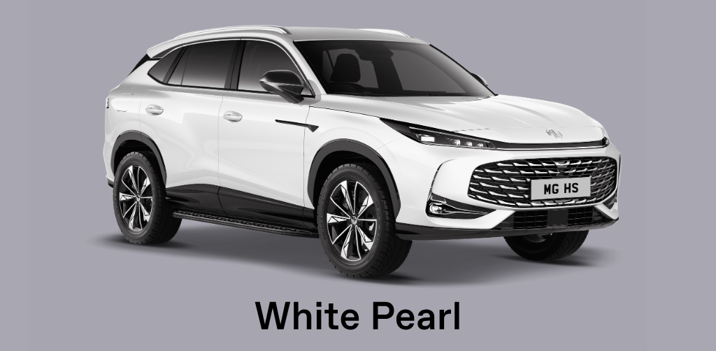 MG HS PHEV White Pearl