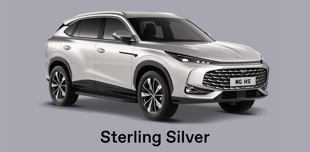 MG HS PHEV Sterling Silver