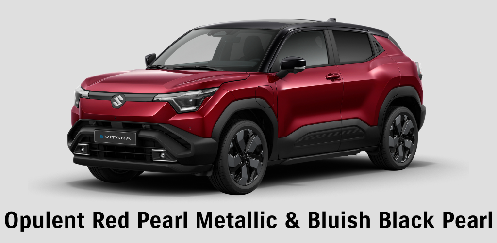 e Vitara Opulent Red & Black