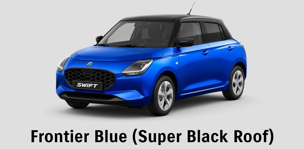 Suzuki Swift Frontier Blue/Super Black