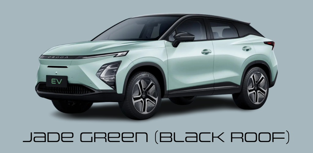 OMODA E5 Jade Green and Black Roof