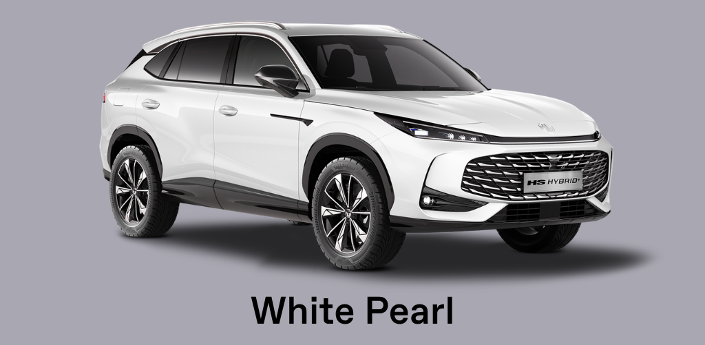 MG HS HEV White Pearl