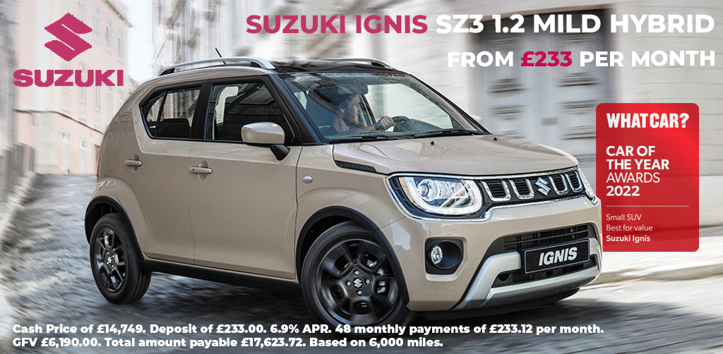IGNIS WHAT CAR AWARD WINNER FROM £14,749