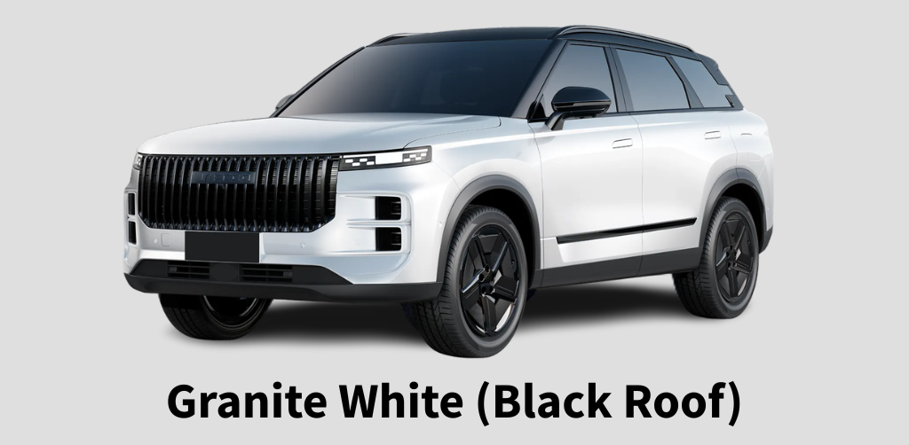 JAECOO 7 SHS Black Luxury in Granite White