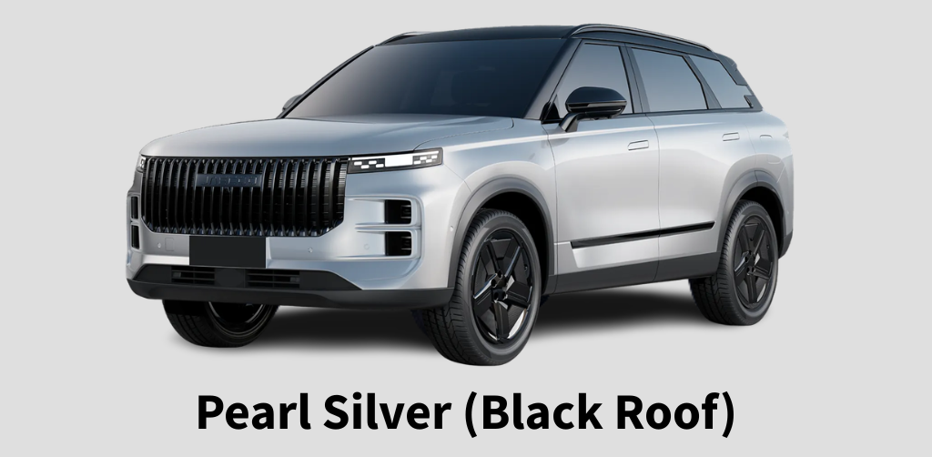 JAECOO 7 SHS Black Luxury in Pearl Silver