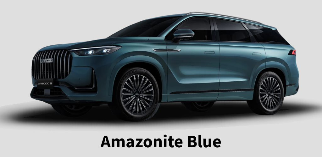 JAECOO 8 in Amazonite Blue