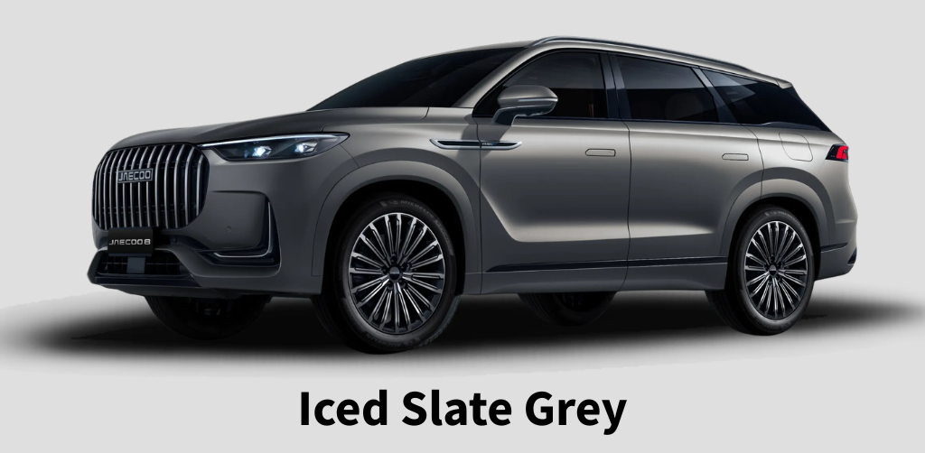 JAECOO 8 in Iced Slate Grey