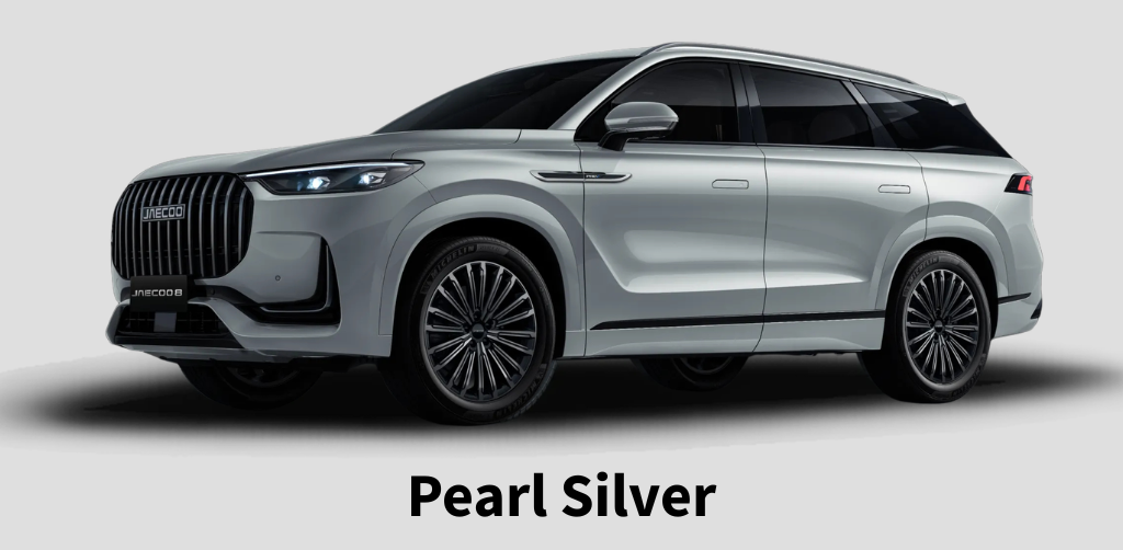 JAECOO 8 in Pearl Silver