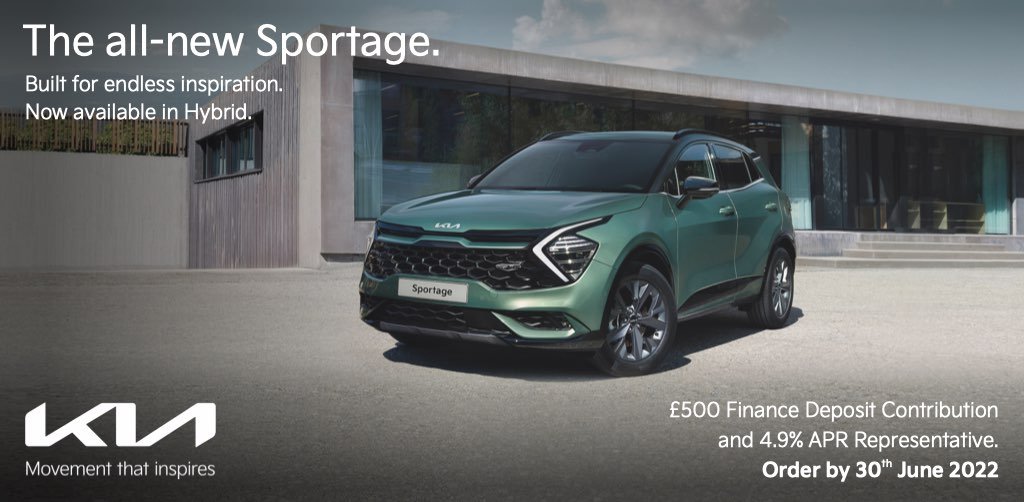 Kia Sportage £500 Finance Deposit