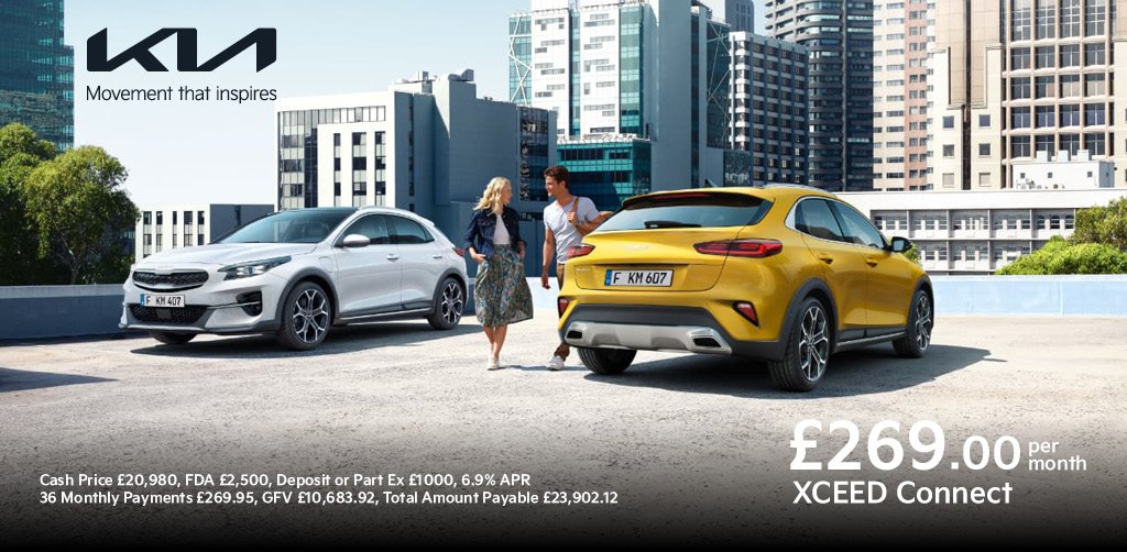 KIA XCEED CONNECT £269 PER MONTH