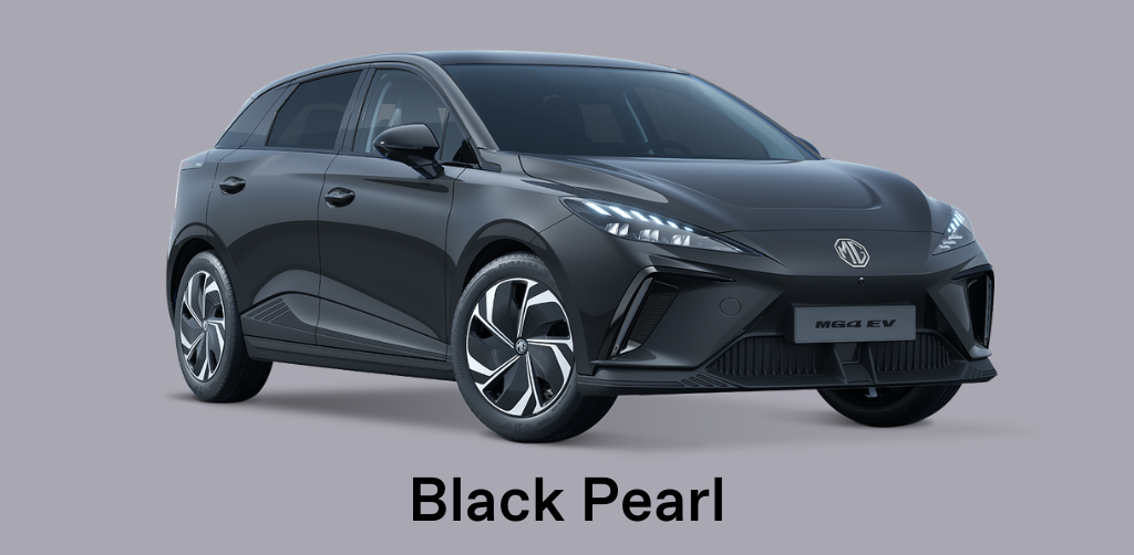 MG4 EV in Black Pearl