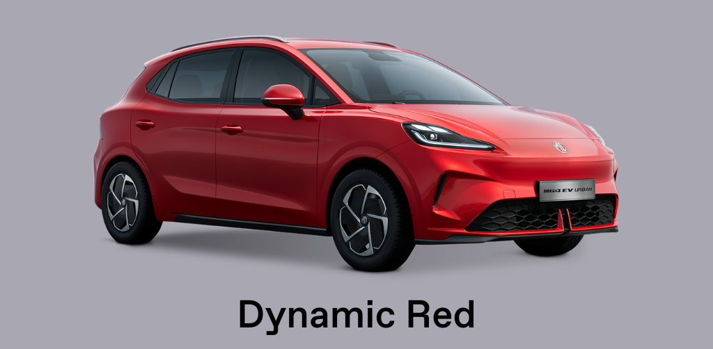 MG4 EV Urban in Dynamic Red